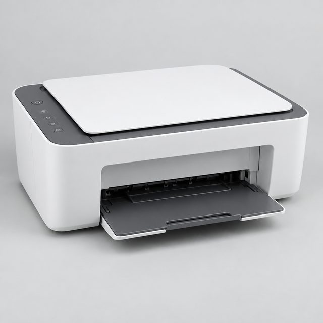 Compact wireless inkjet printer